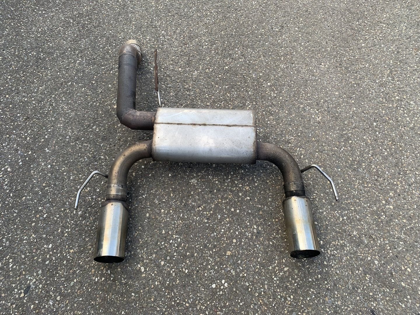 opel corsa D OPC 1.6 Turbo costum uitlaat einddemper 2006+, Gebruikt, -, -, Opel