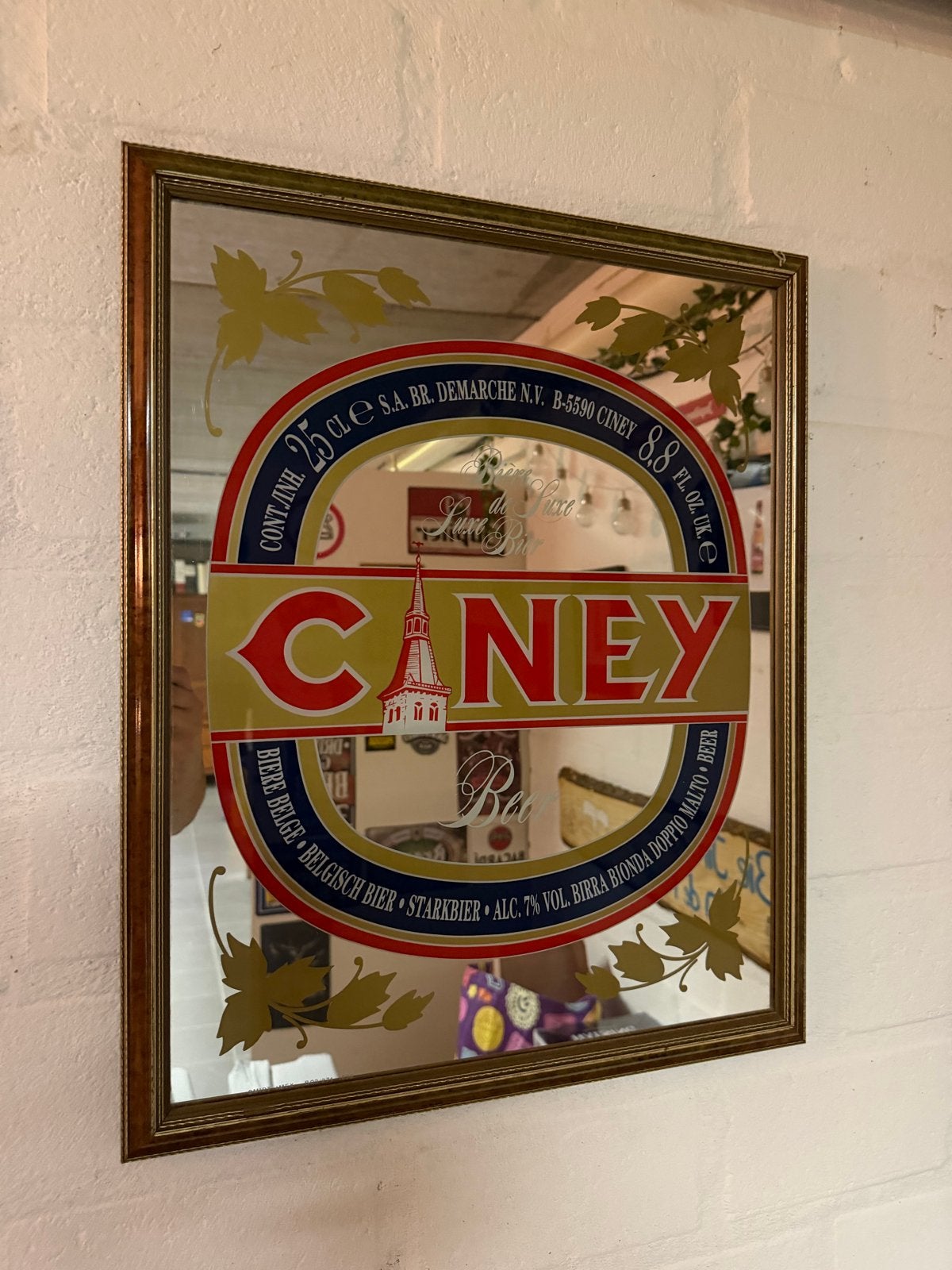 Ciney Bier Spiegel, Ophalen
