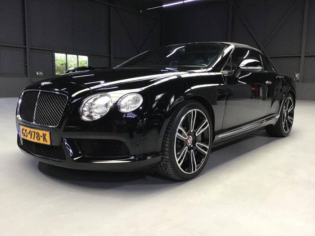 Bentley Continental GTC 4.0 V8 I Naim I Stoelmassage + verwa, Euro 5, Gebruikt, Cabriolet, Zwart