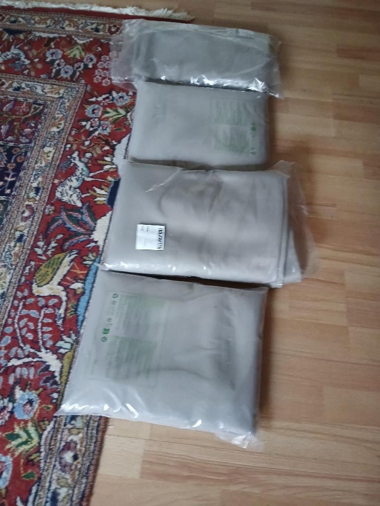 8 stuks halfverduisterende gordijnen 140--200cm., Ophalen of Verzenden, Nieuw, 100 tot 150 cm, 200 cm of meer