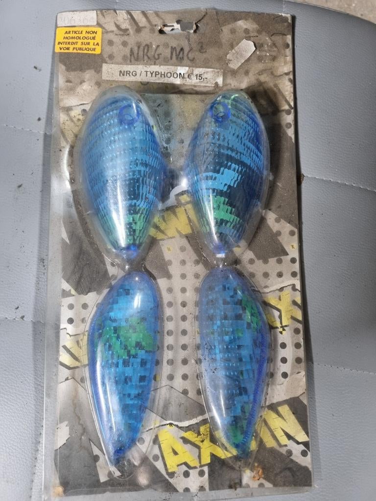 NRG Typhoon knipperlicht glaasjes blauw, Fietsen en Brommers, Ophalen of Verzenden, Nieuw, Kap, Piaggio