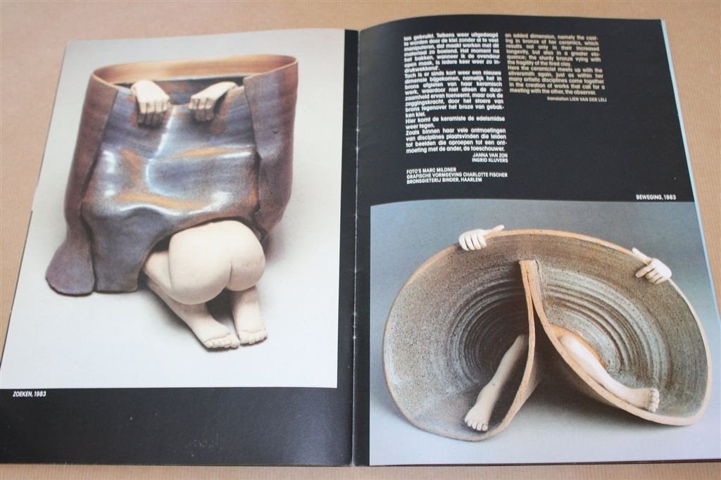 Hella de Jonge. Beelden., Ophalen of Verzenden, Gelezen, Beeldhouwkunst