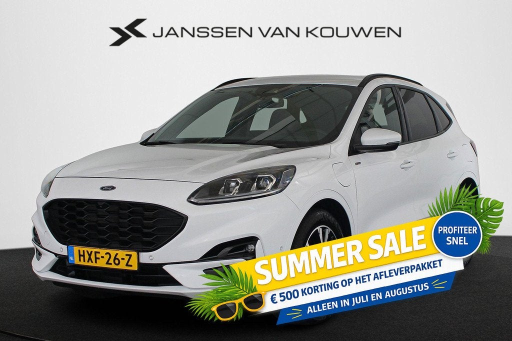 Ford Kuga 2.5 PHEV ST-Line X Afn. Trekhaak Winterpakket Head, Auto's, Ford, Bedrijf, Te koop, Kuga, ABS, Achteruitrijcamera, Adaptieve lichten