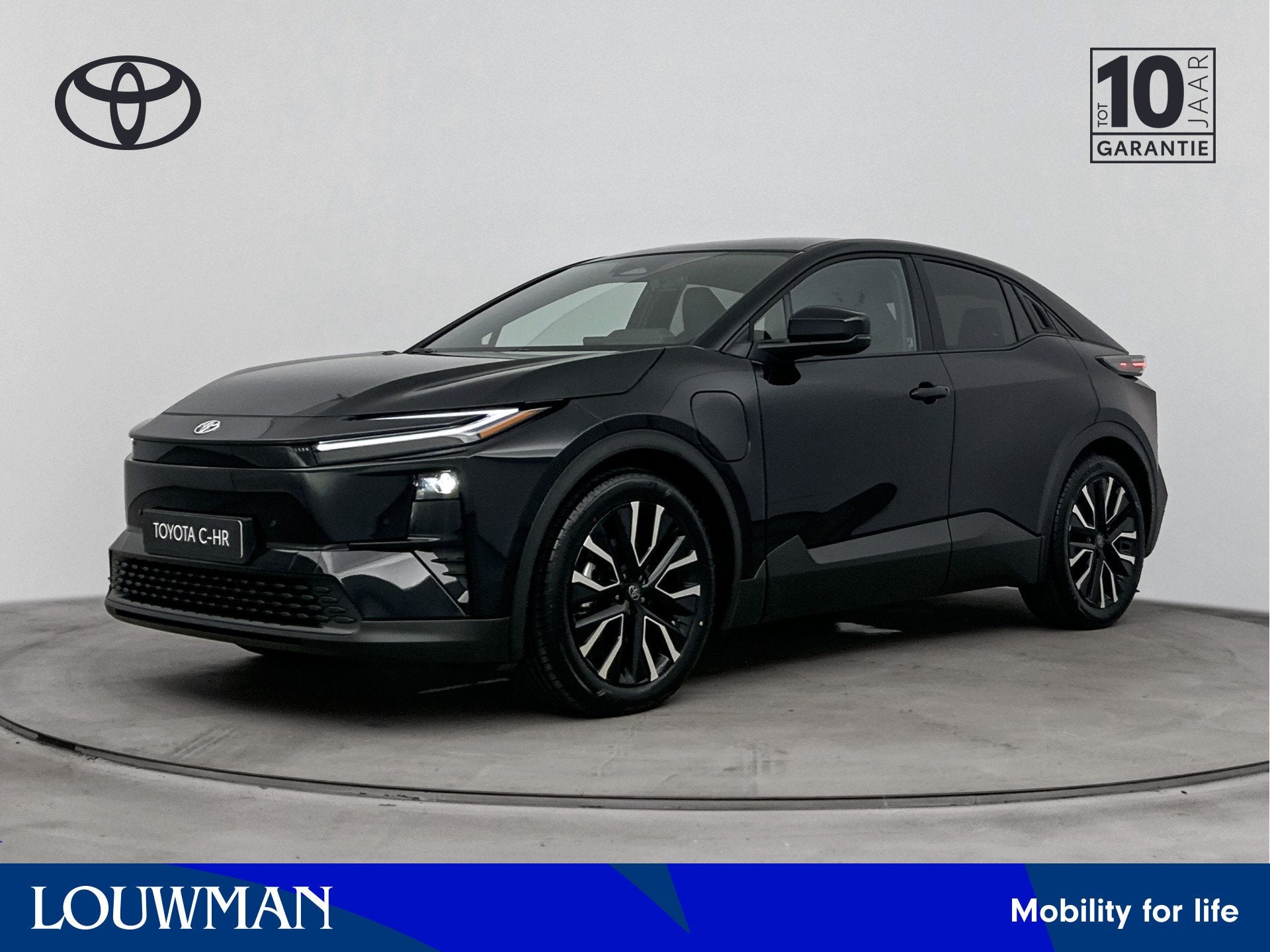 Toyota C-HR+ First Edition 77 kWh *EV-Deal* | Apple Carplay, Auto's, Toyota, 12 maanden, Stof, 24 min, Zwart