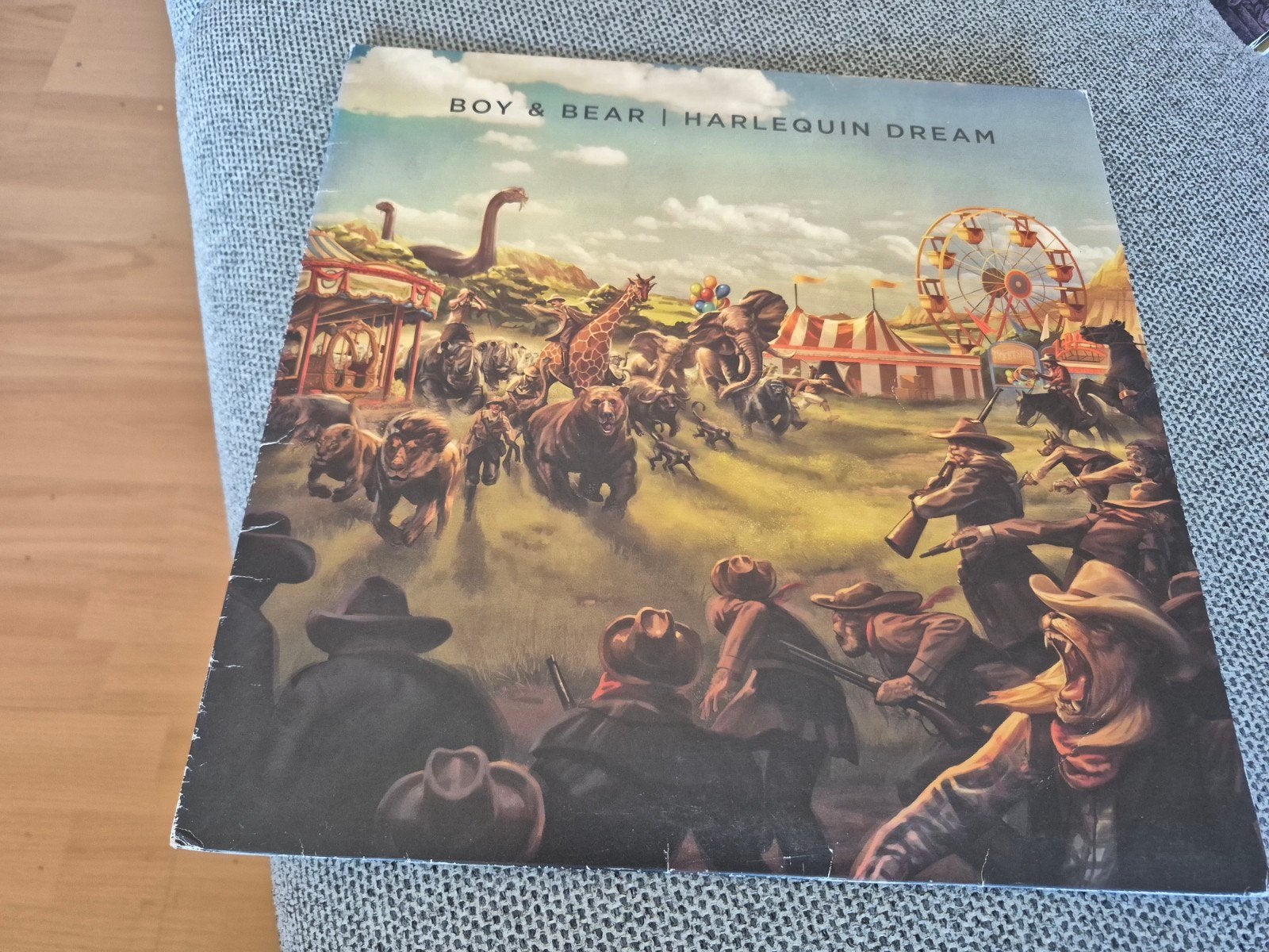 Boy & Bear LP Harlequin Dream Rock Folk, Ophalen of Verzenden, Zo goed als nieuw, 12 inch, Poprock