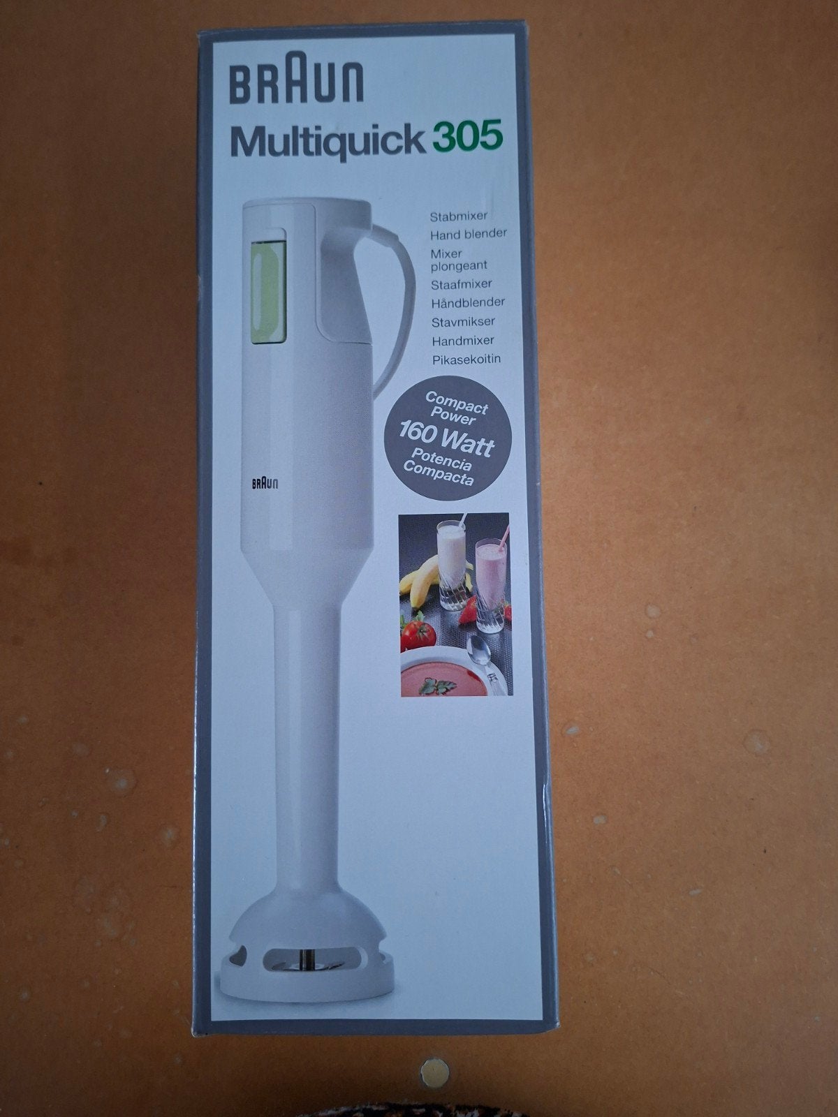 Braun Multiquick 305 Staafmixer - Compact en Krachtig, Witgoed en Apparatuur, Keukenmixers, Minder dan 1 liter, Ophalen of Verzenden