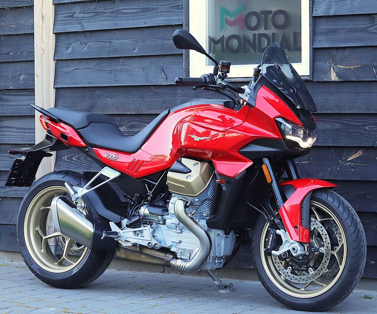 MOTO GUZZI V 100 MANDELLO (bj 2023) Inclusief BTW, Motoren, Motoren | Moto Guzzi, 2 cilinders, Bedrijf, Onbekend, 1042 cc