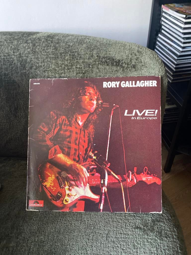 Rory Gallagher - Live! In Europe LP (Polydor, 1972), Gebruikt, Overige genres, Ophalen of Verzenden, 1970 - 1979