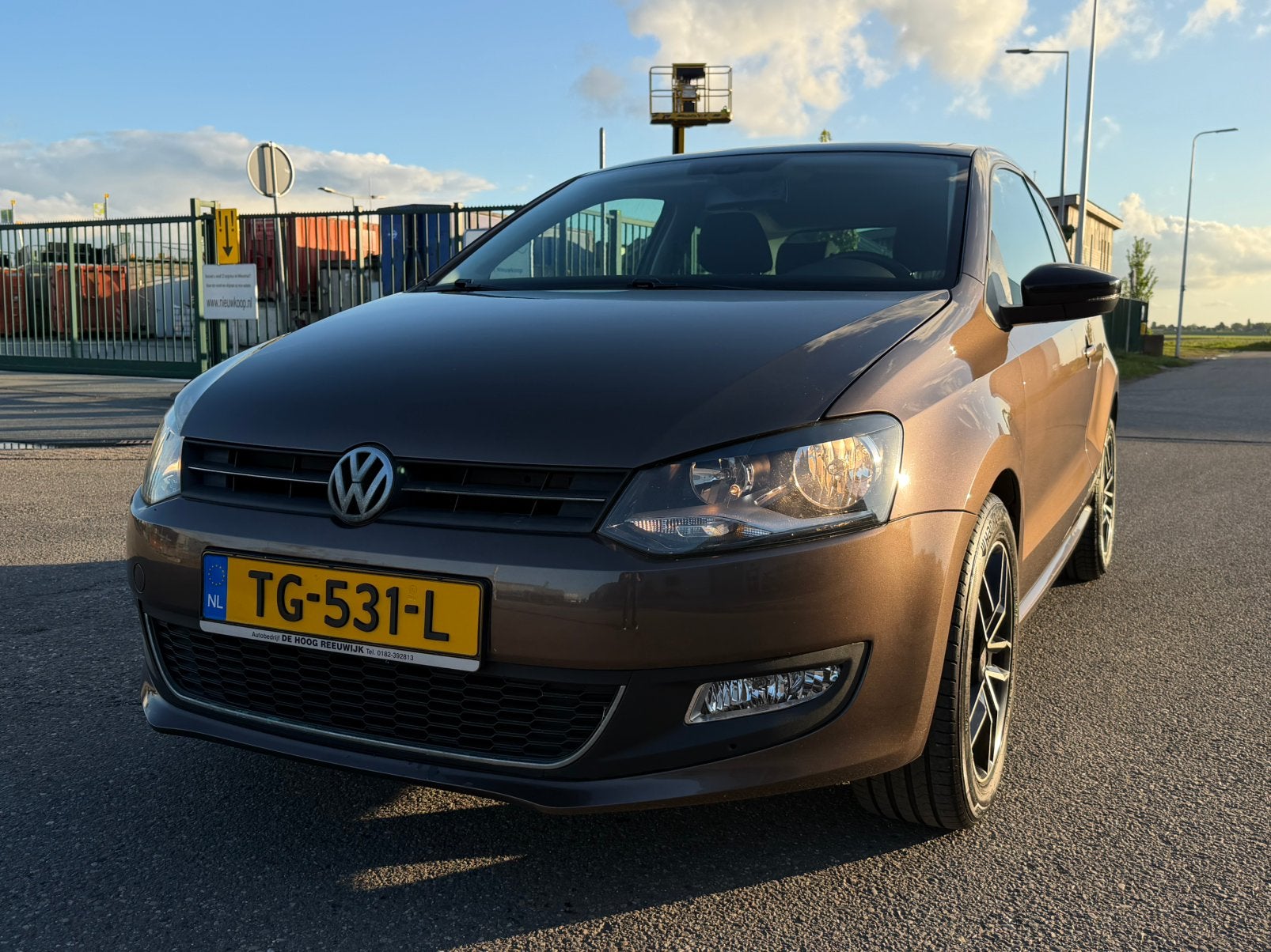 Volkswagen Polo 1.2 6V 44KW 5D My2009 2011 Bruin, Voorwielaandrijving, Euro 5, 40 €/maand, Bruin