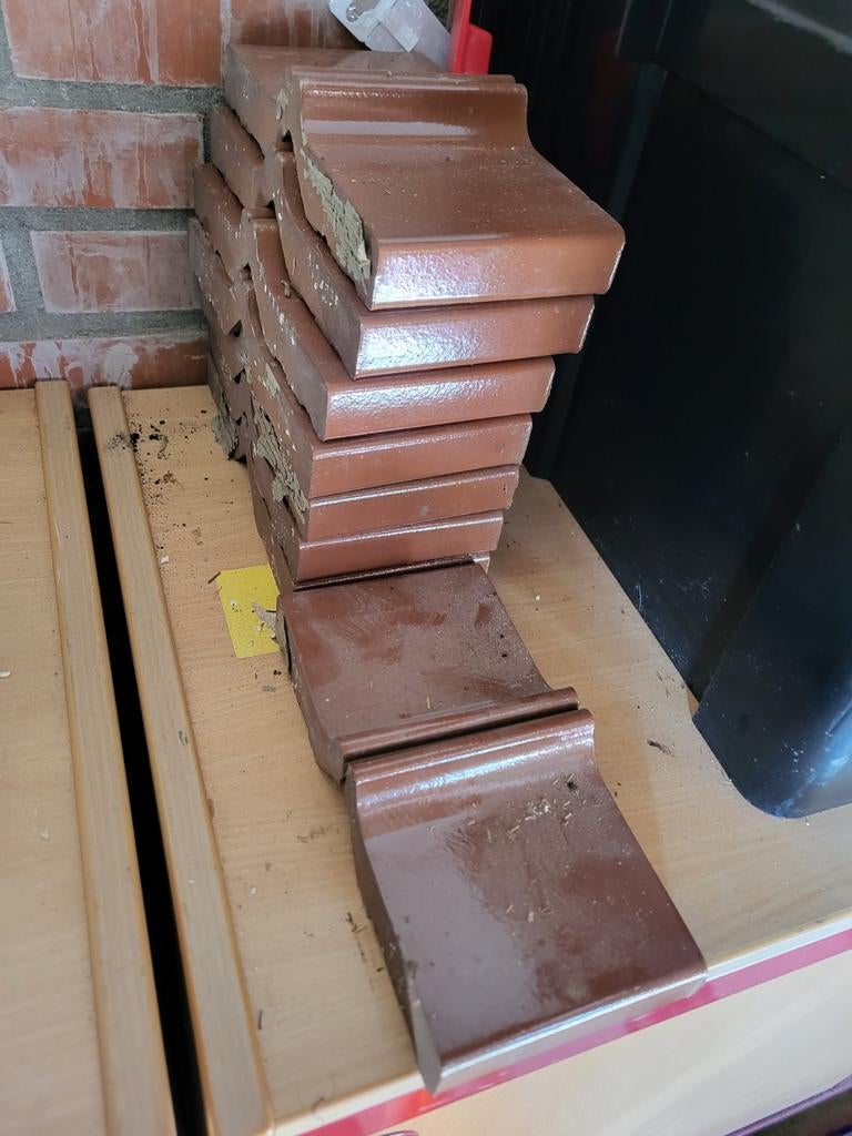 Raamdorpelstenen, Doe-het-zelf en Verbouw, Ophalen, Steen of Klei, Zwart, 15 m² of meer