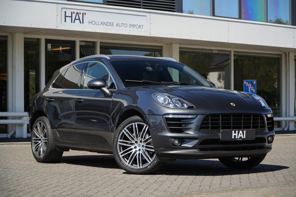Porsche Macan 2.0 I Pano I 21 Inch I NL auto I 252 pk I, Auto's, Porsche, Automaat, Gebruikt, 4 cilinders, Bedrijf