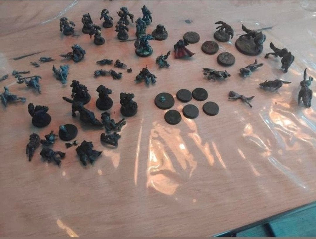 Partij Warhammer 40.000 40K - Combat Patrol - Space Wolves, Hobby en Vrije tijd, Wargaming, Ophalen of Verzenden, Warhammer 40000