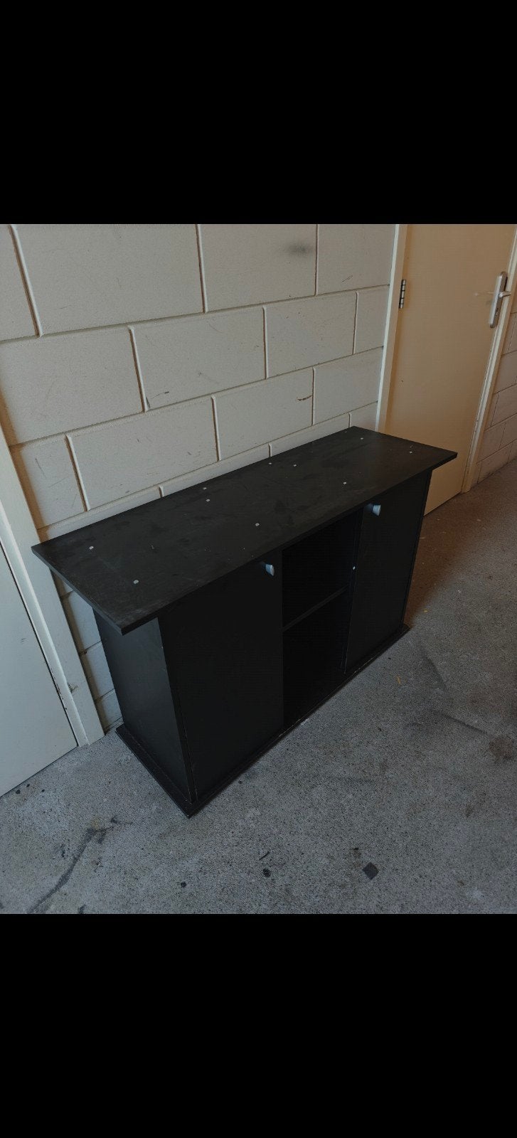 2x Aquarium onderkast zwart en bruin 120x41x58, Ophalen, 100 tot 150 cm, Minder dan 50 cm