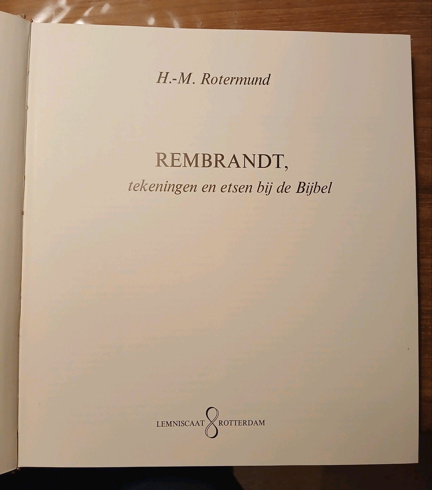 Rotermund - Rembrandt, tekeningen en etsen bij de Bijbel, Boeken, Ophalen of Verzenden