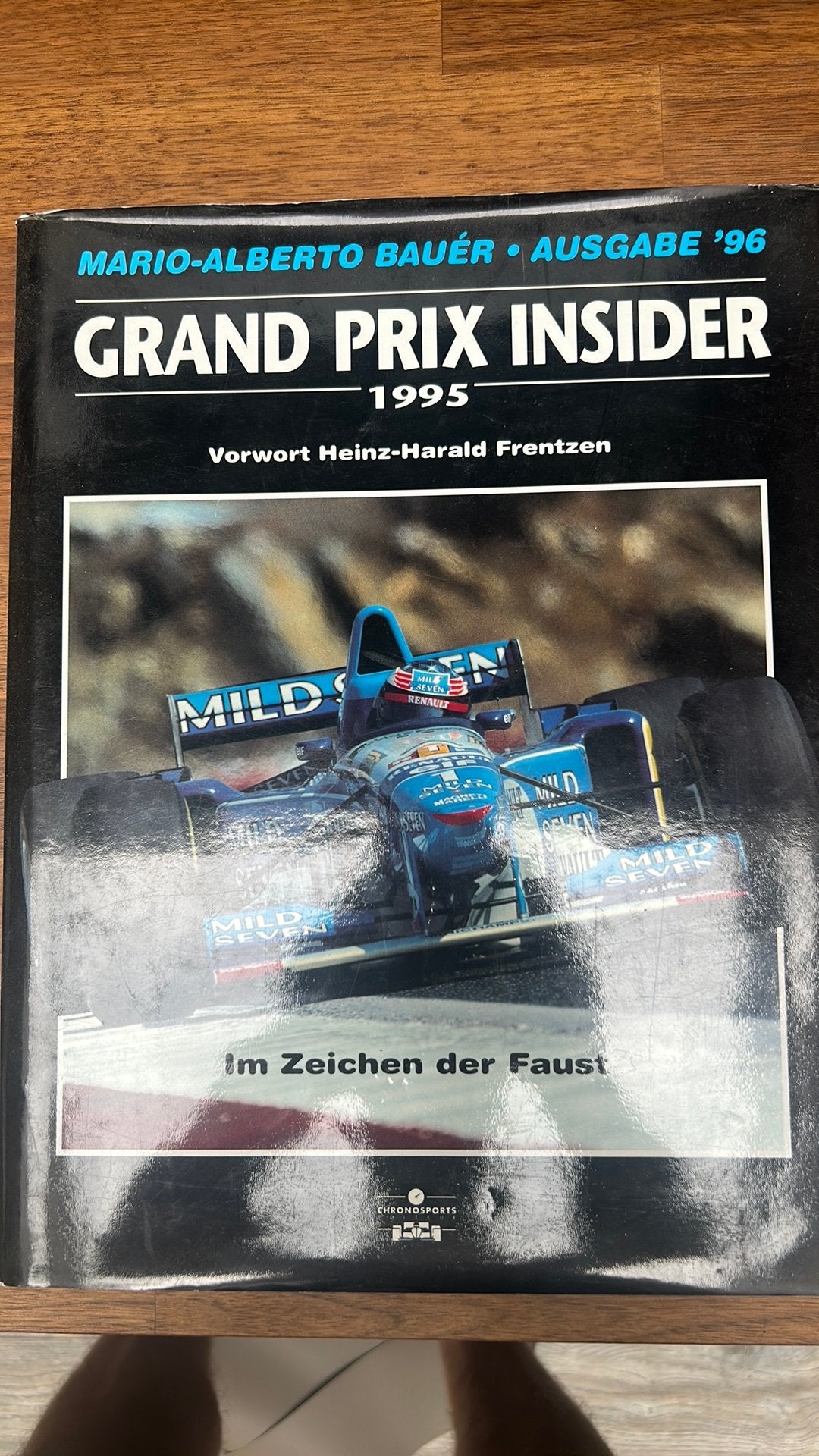 Grand Prix Insider 1995 - Mario-Alberto Bauer, Ophalen of Verzenden, Gelezen, Renault