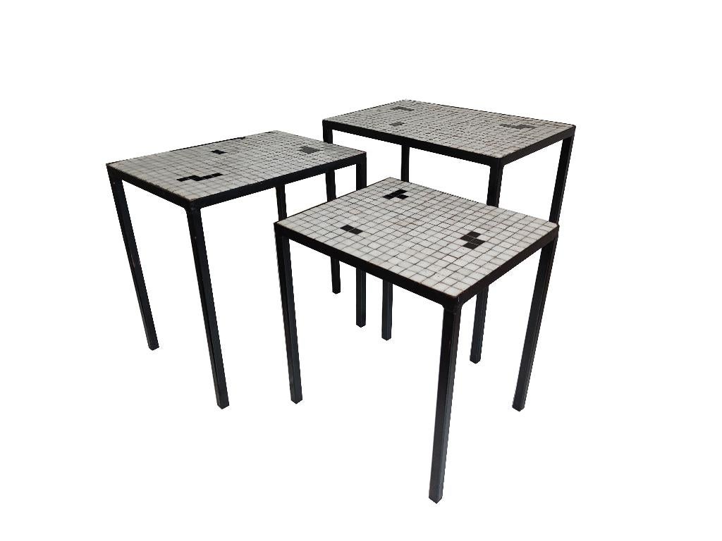 Geweldige vintage Floris Fiedeldij design mimiset jaren 50, Ophalen, Gebruikt