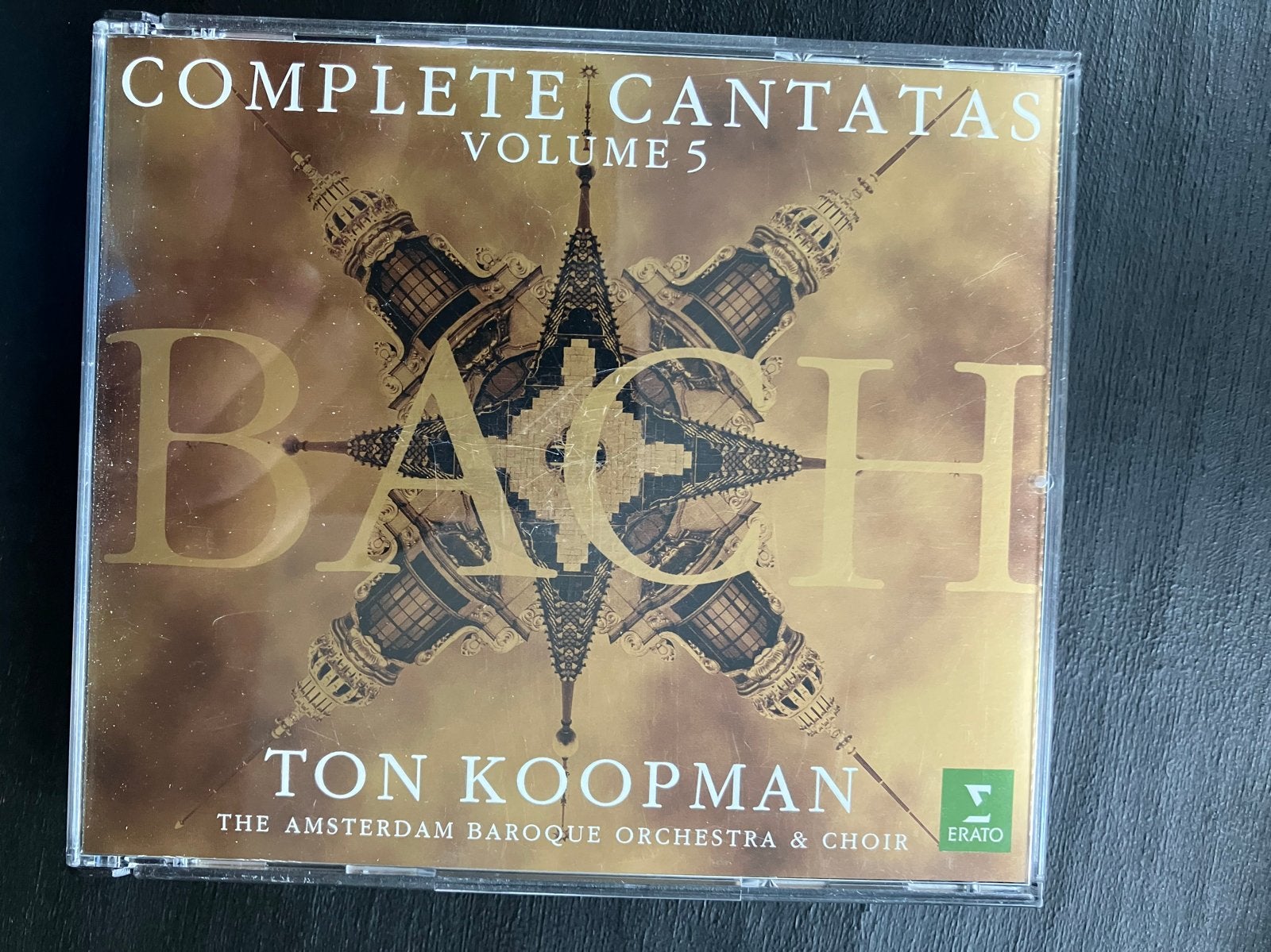Bach: Complete Cantatas Vol. 5 - Ton Koopman (CD) 4 cd box, Boxset, Ophalen of Verzenden, Zo goed als nieuw, Inclusief doosje