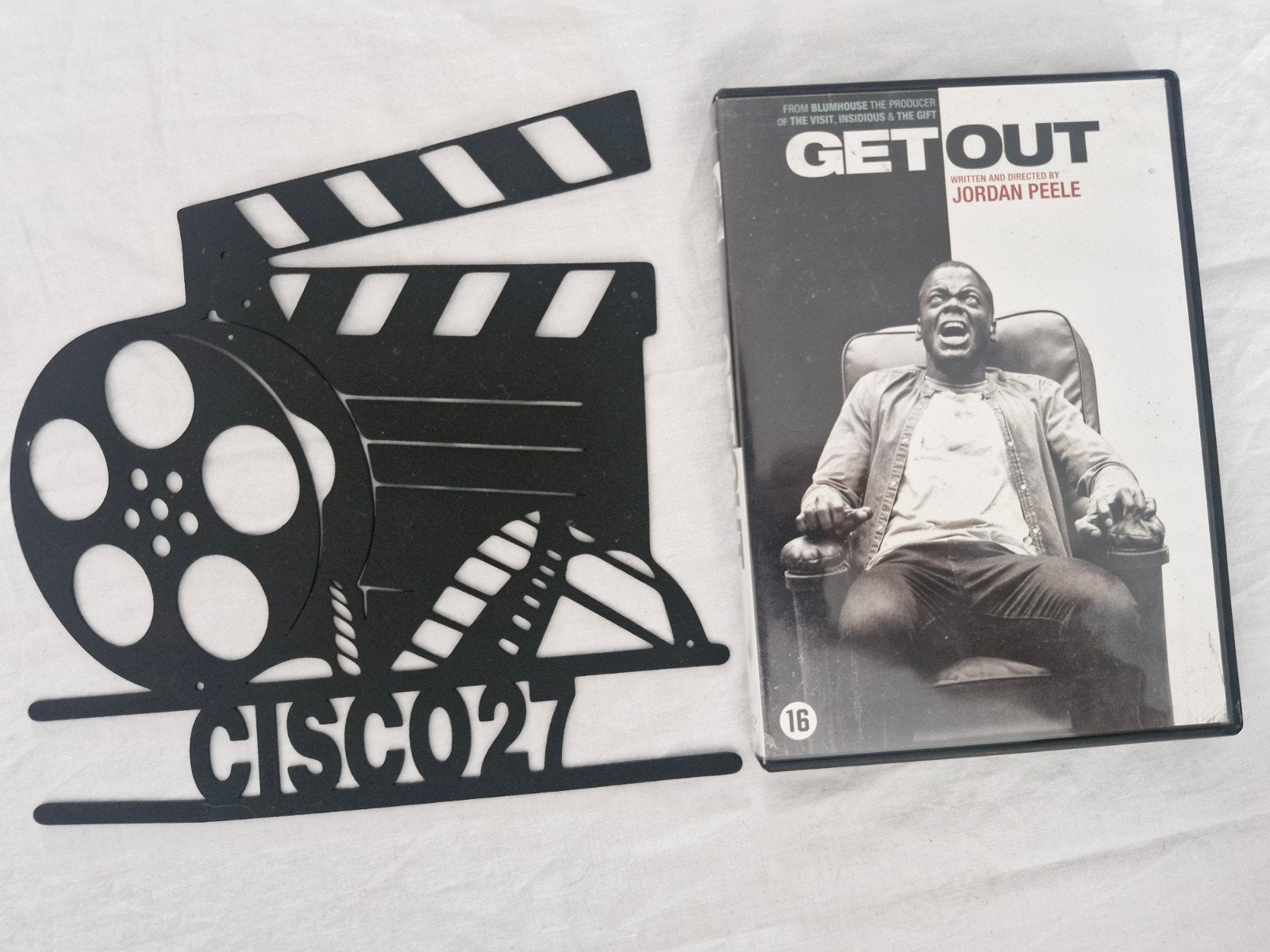 Get Out, Cd's en Dvd's, Bonusmateriaal, Vanaf 16 jaar, Ophalen of Verzenden, Zo goed als nieuw