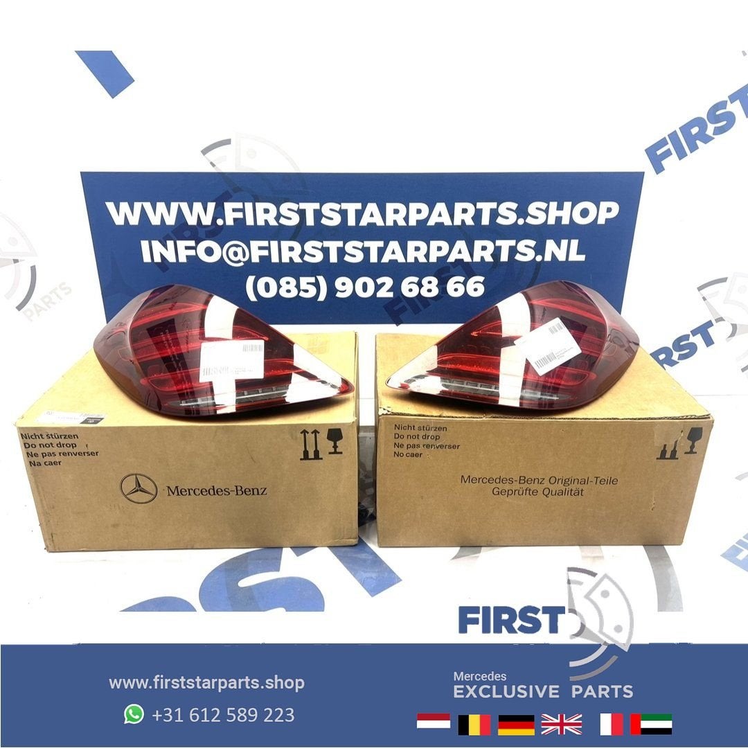 W222 FACELIFT ACHTERLICHT SET A2229066904 + A2229067004 VOL, Gebruikt, -, Ophalen of Verzenden, -