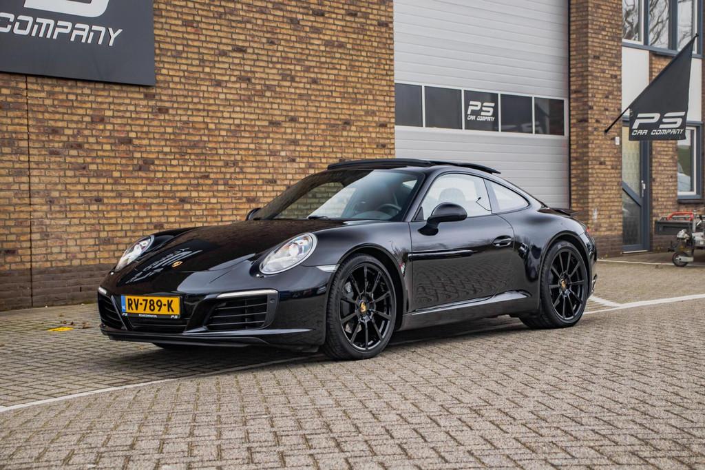 Porsche 911 3.0 Carrera, Pano, Carplay, Sportuitlaat, Leder, Auto's, Porsche, Achterwielaandrijving, Gebruikt, 4 stoelen, Zwart