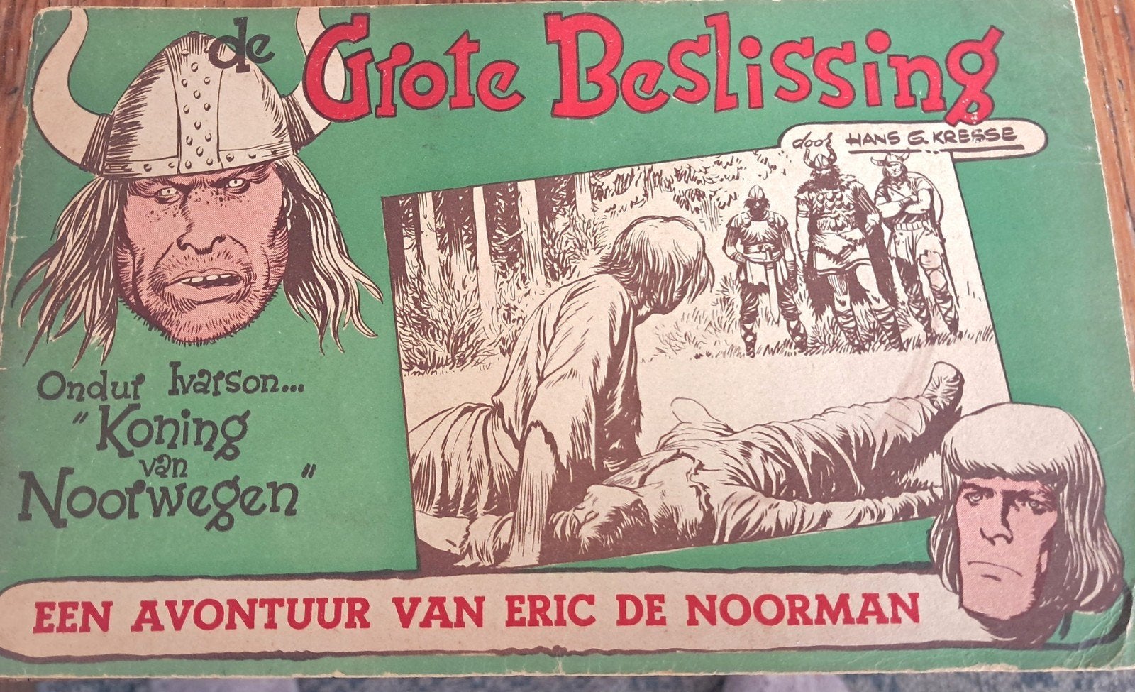 Eric de noorman de grote beslissing, Eén stripboek, Ophalen of Verzenden, Gelezen