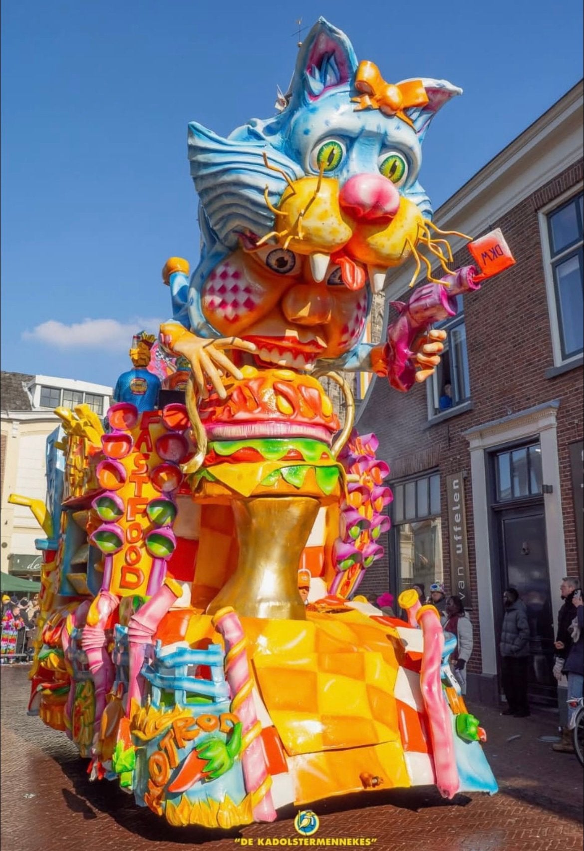 Te koop: carnavalswagen thema fastfood., Ophalen of Verzenden, Carnaval