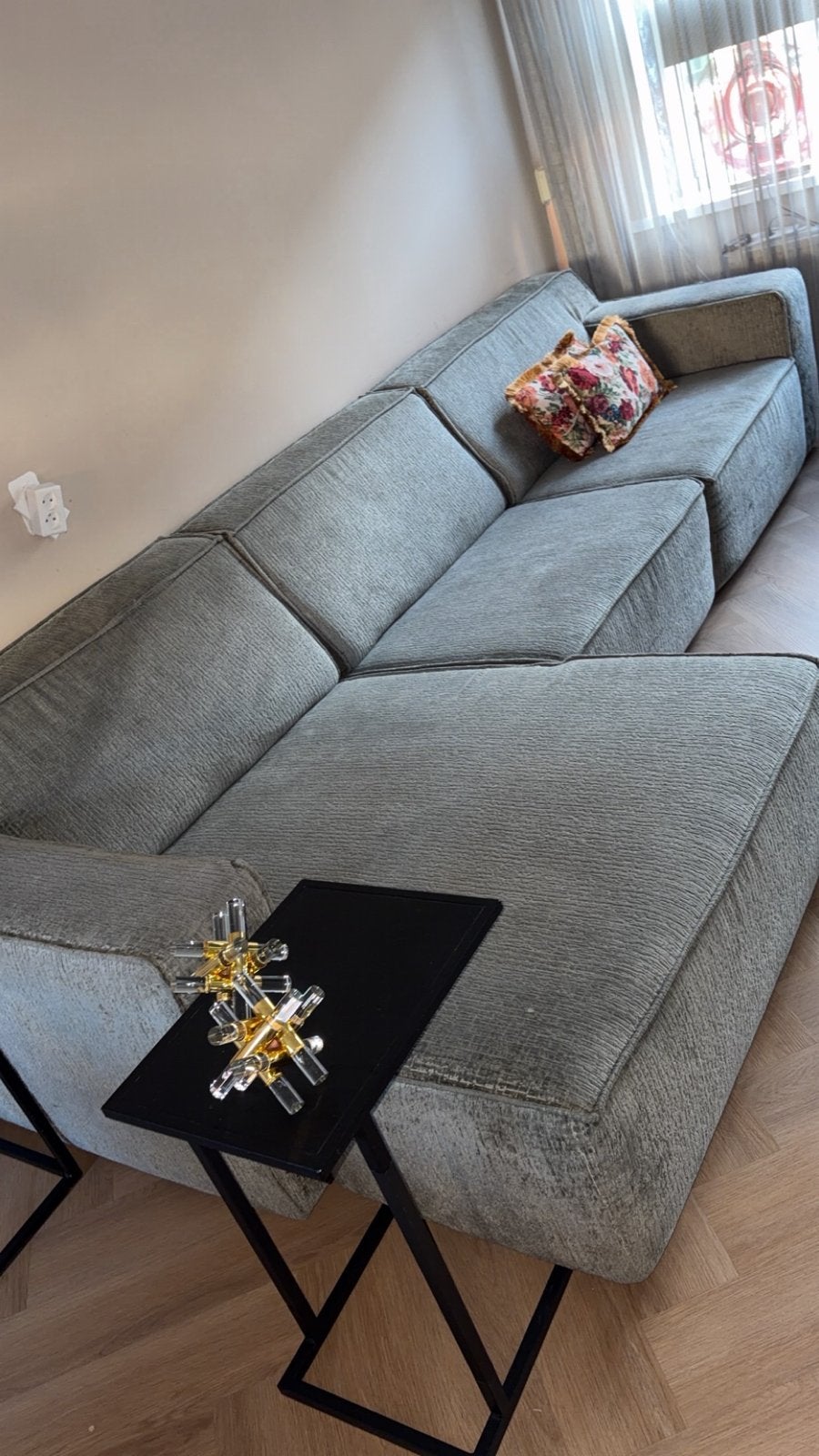 Richmond Interiors Hoekbank - Zo goed als nieuw, Ophalen, Zo goed als nieuw, Stof