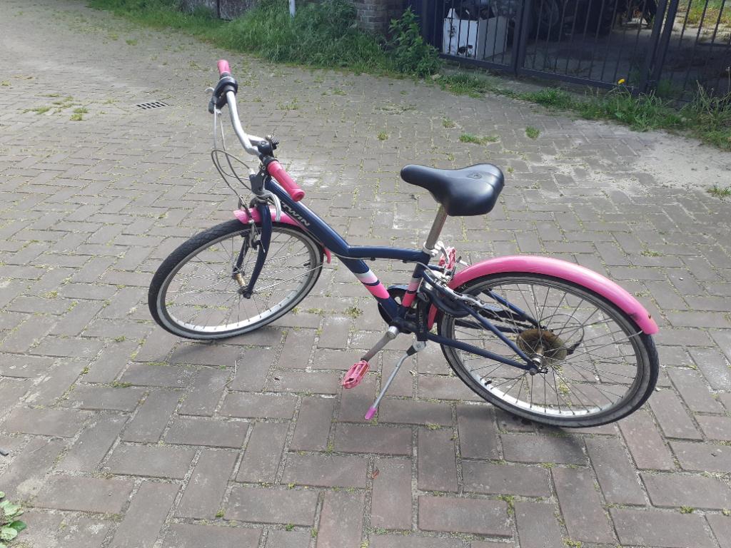 B'TWIN Original 500 kinderfiets – 24 inch – 6 versnellingen, Fietsen en Brommers, Fietsen | Meisjes, Ophalen, Versnellingen, Btwin