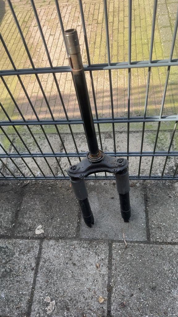 Voorvork type 3, Fietsen en Brommers, Fietsonderdelen, Ophalen of Verzenden, Gebruikt, Voorvork, Staal