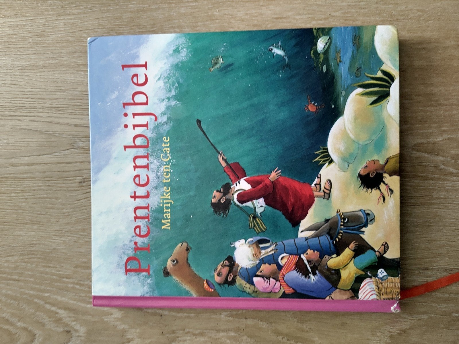 Prentenbijbel Marijke ten Cate, Boeken, Ophalen of Verzenden, Zo goed als nieuw, Marijke ten Cate, Prentenboek