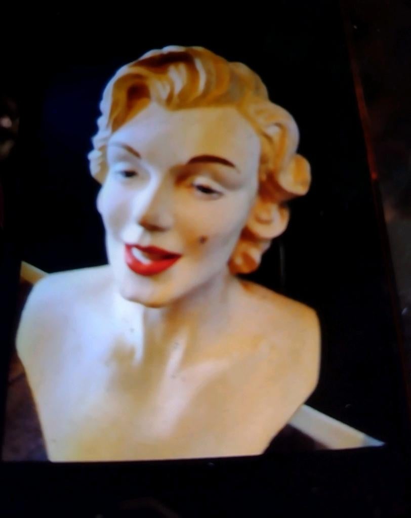 Marilyn Monroe Buste - Hollywood Icoon, Ophalen, Buste, Kunststof, 20 - 50 cm