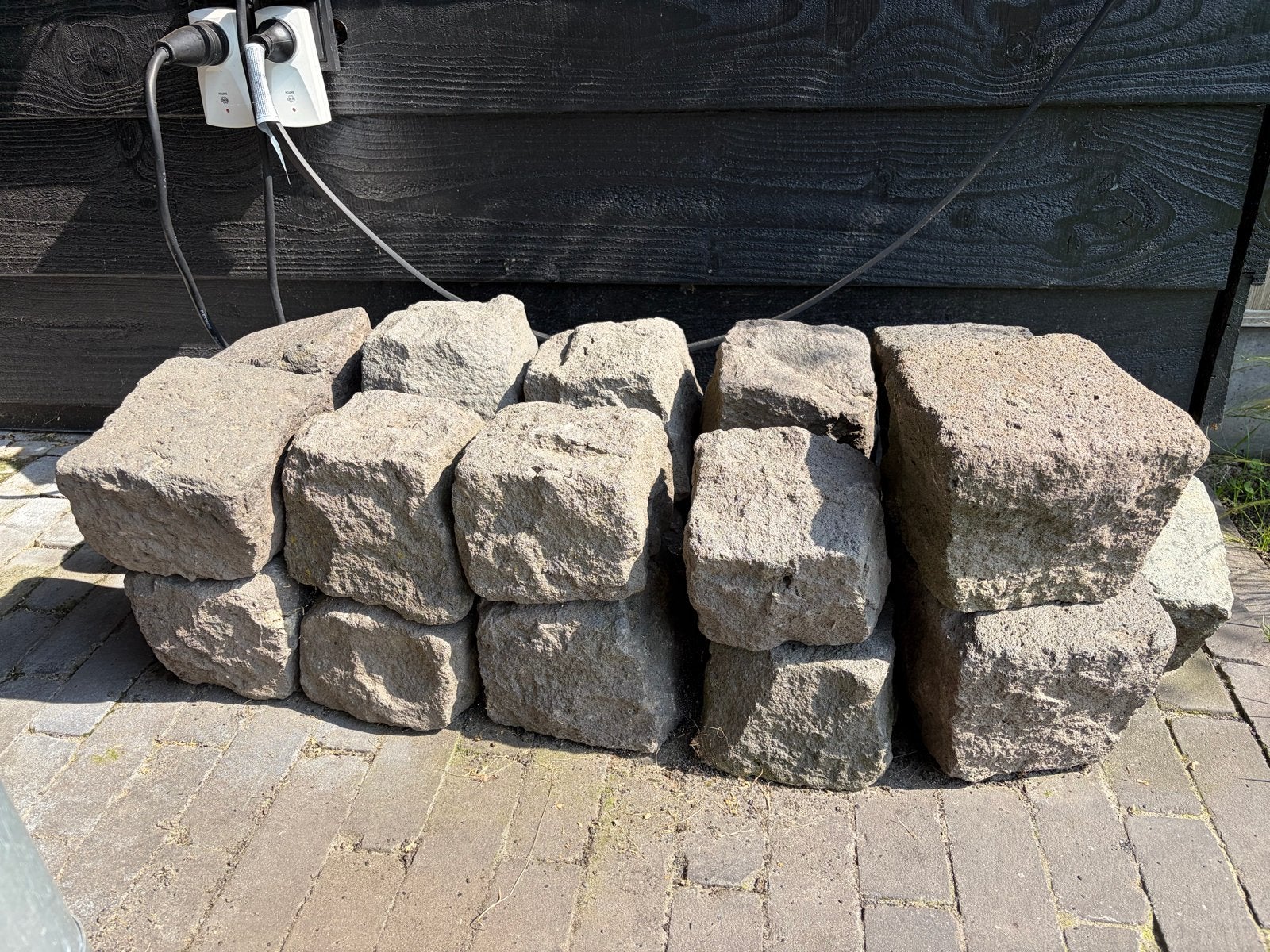 Keien gratis af te halen (20 stuks), Ophalen, Gebruikt, Klinkers, Minder dan 5 m²