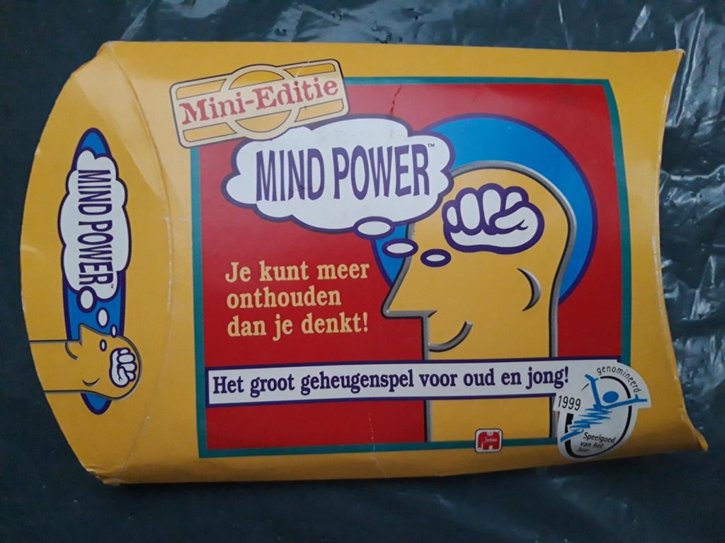 Mind Power Mini-Editie - Het grote geheugenspel, Jumbo, Gebruikt, Ophalen of Verzenden, Drie of vier spelers