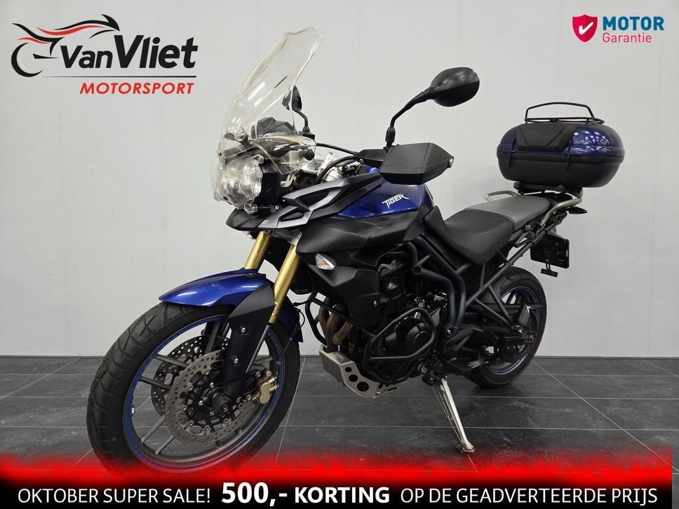 Erg Mooie Triumph Tiger 800 18869km.! Blauw, Bedrijf, Meer dan 35 kW, Onbekend, TRIUMPH
