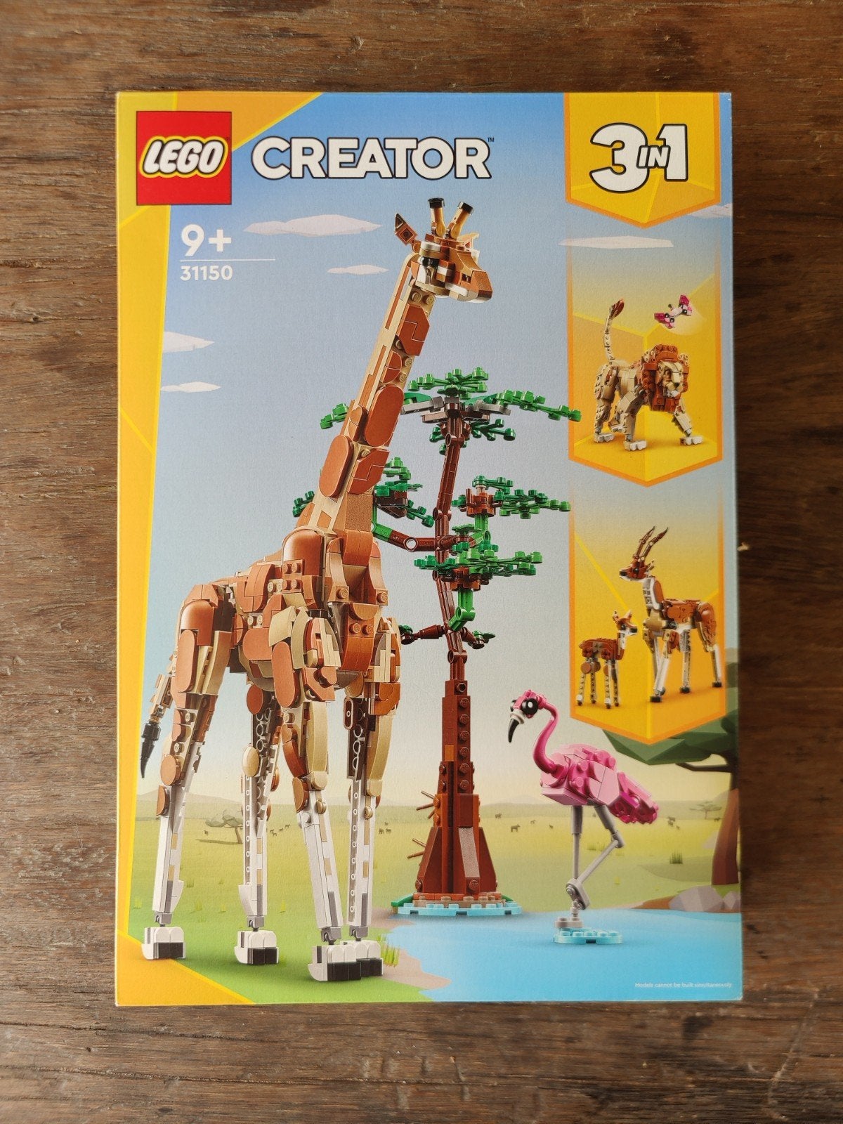 LEGO Creator 3in1 Wilde Dieren van de Savanne 31150, Ophalen of Verzenden