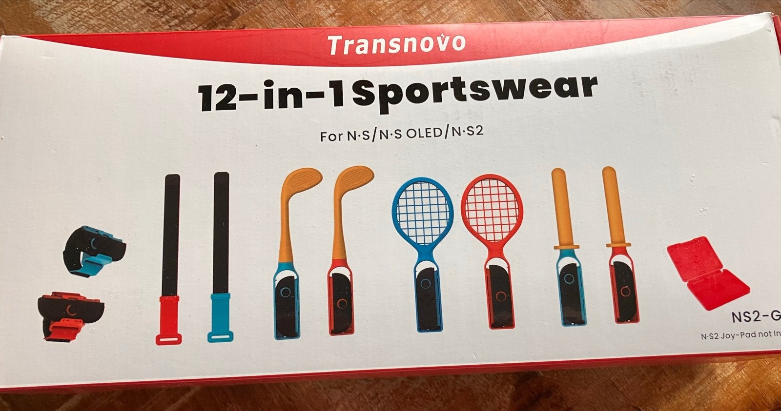Transnovo 12-in-1 Sportswear voor Nintendo Switch - Nieuw, Ophalen of Verzenden, Nieuw