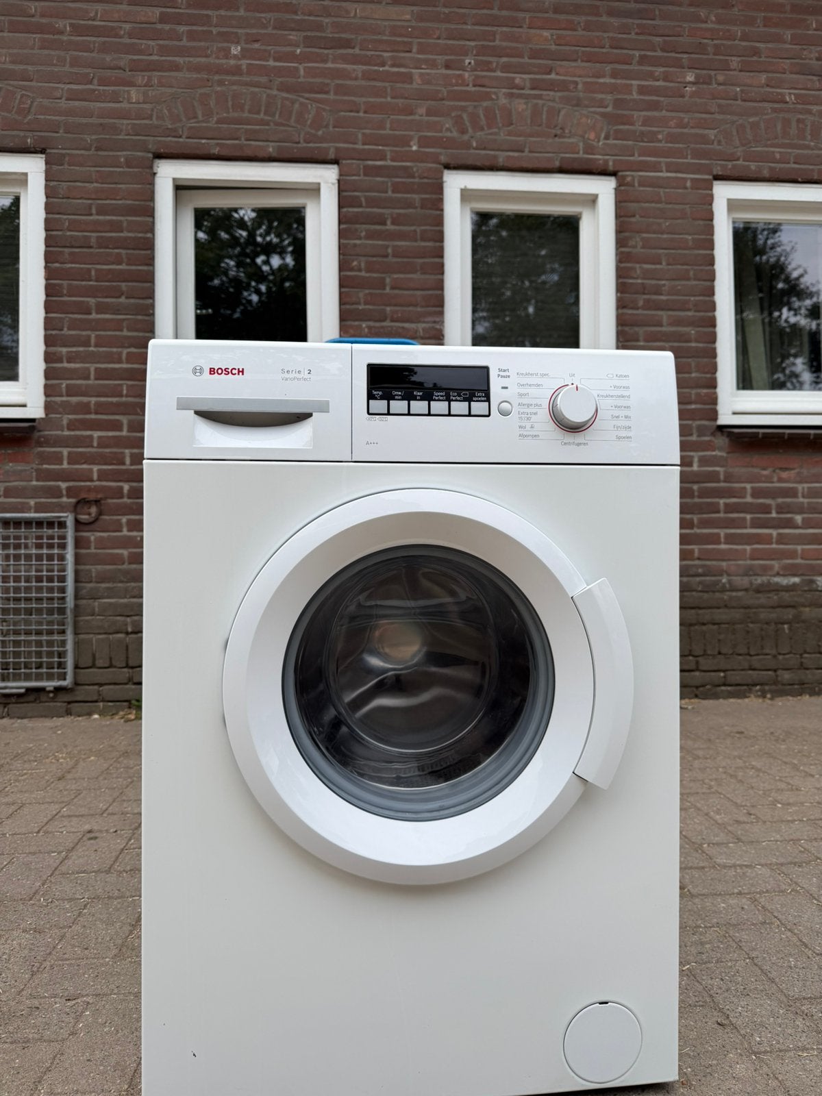 bosch serie 2 varioperfect wasmachine, Witgoed en Apparatuur, Wasmachines, Zo goed als nieuw, Voorlader, 6 tot 8 kg, Minder dan 85 cm