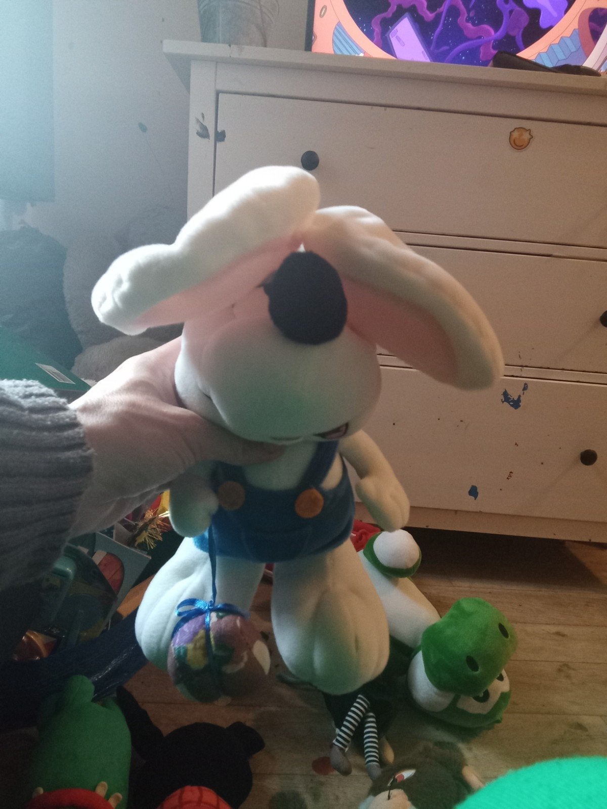 schattige muis knuffel 15cm nieuw, Ophalen of Verzenden, Nieuw, Overige typen