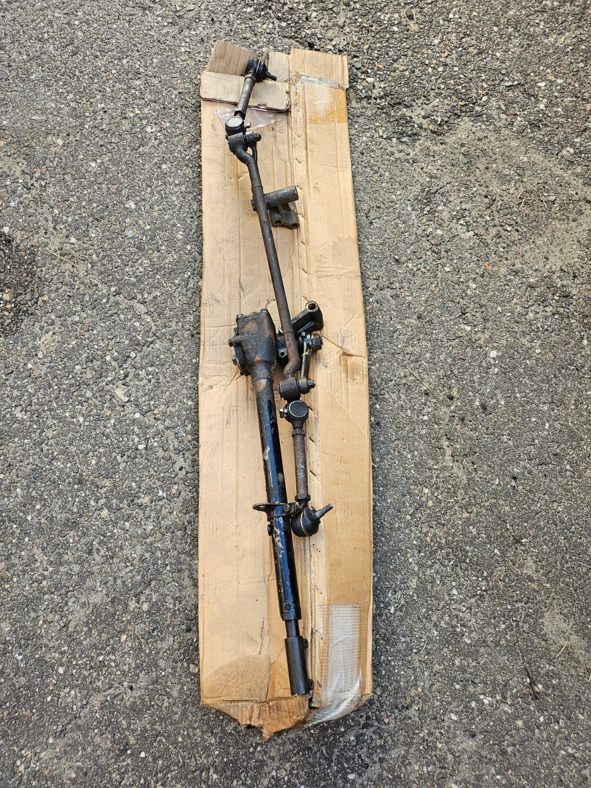 Complete Stuurinrichting van TRIUMP TR2 / TR3 en TR3A, Ophalen, Gebruikt, Oldtimer onderdelen