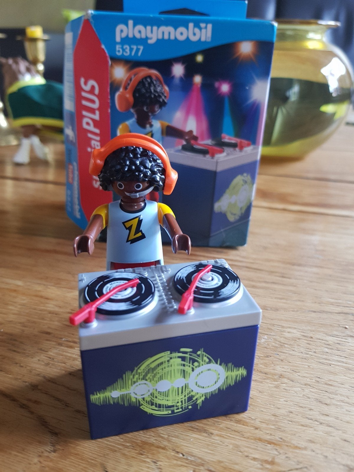 Playmobil DJ, diskjockey, nummer 5377., Ophalen of Verzenden, Zo goed als nieuw, Complete set