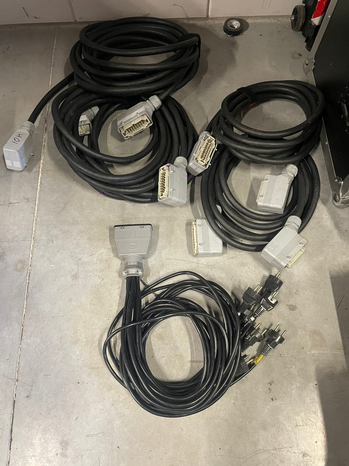 Harting 16 kabelset, Ophalen of Verzenden, Gebruikt