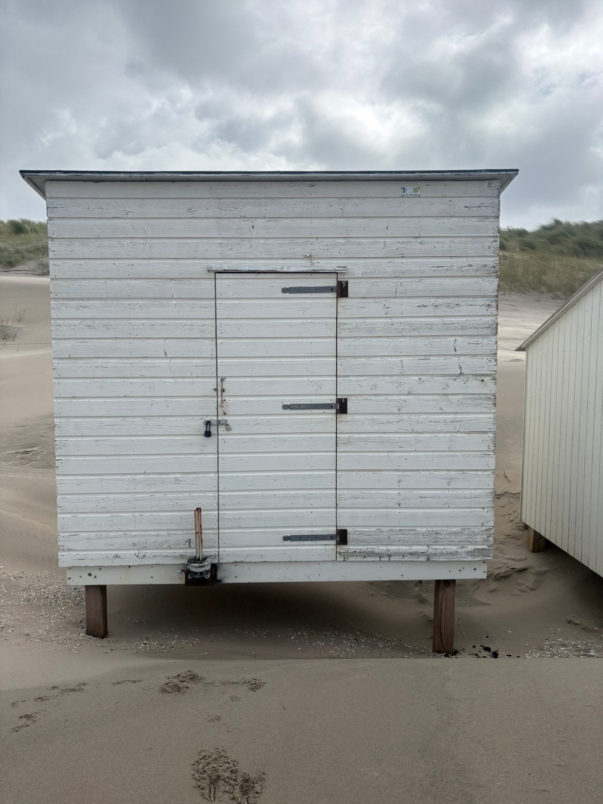 Strandhuisje 2x3, Schuur, Zonder ramen, Hout, Ophalen