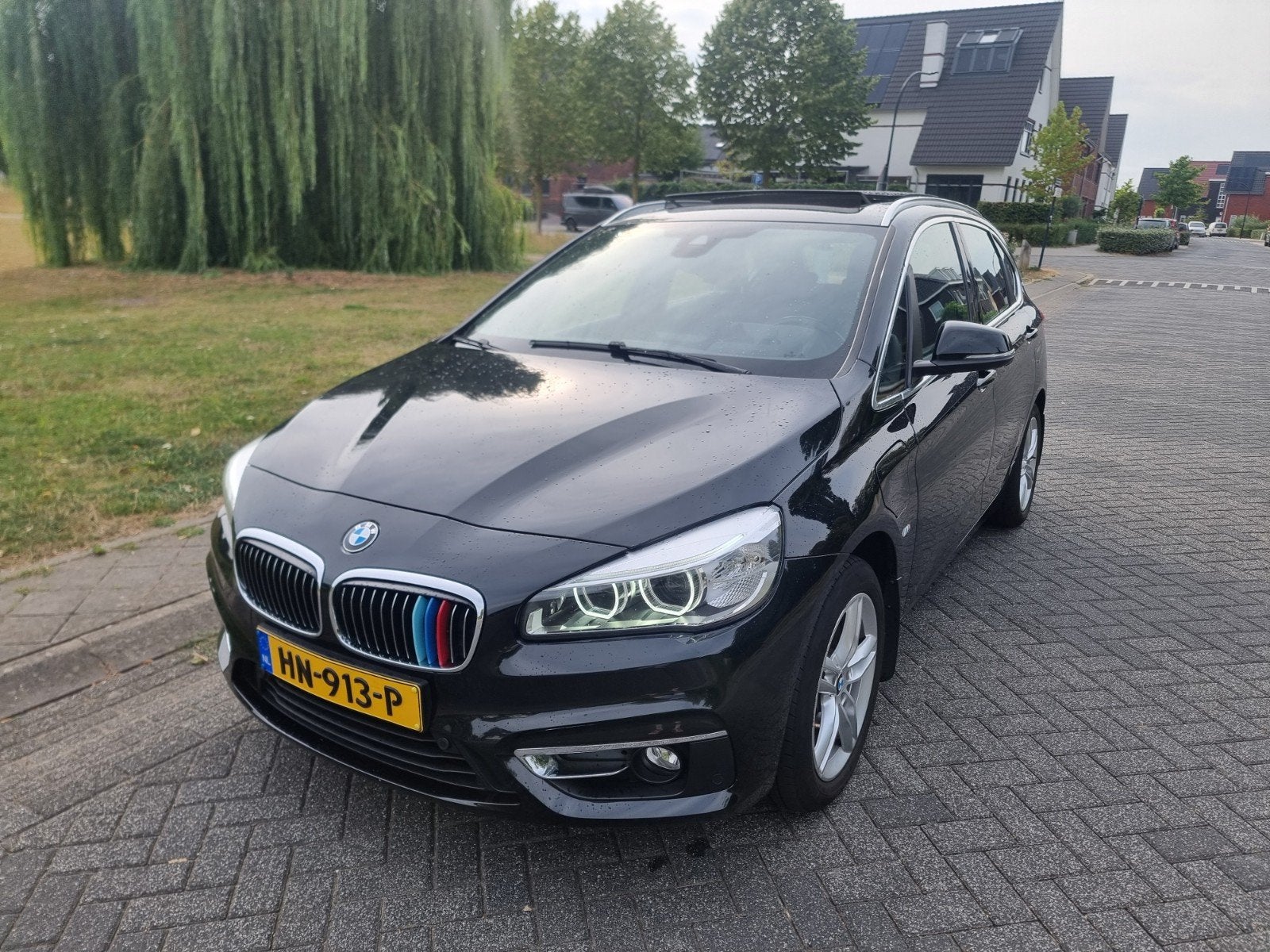 BMW 225xe 224pk hybride automaat panodak leer volak h, Automaat, Lichtsensor, Zwart, Bedrijf