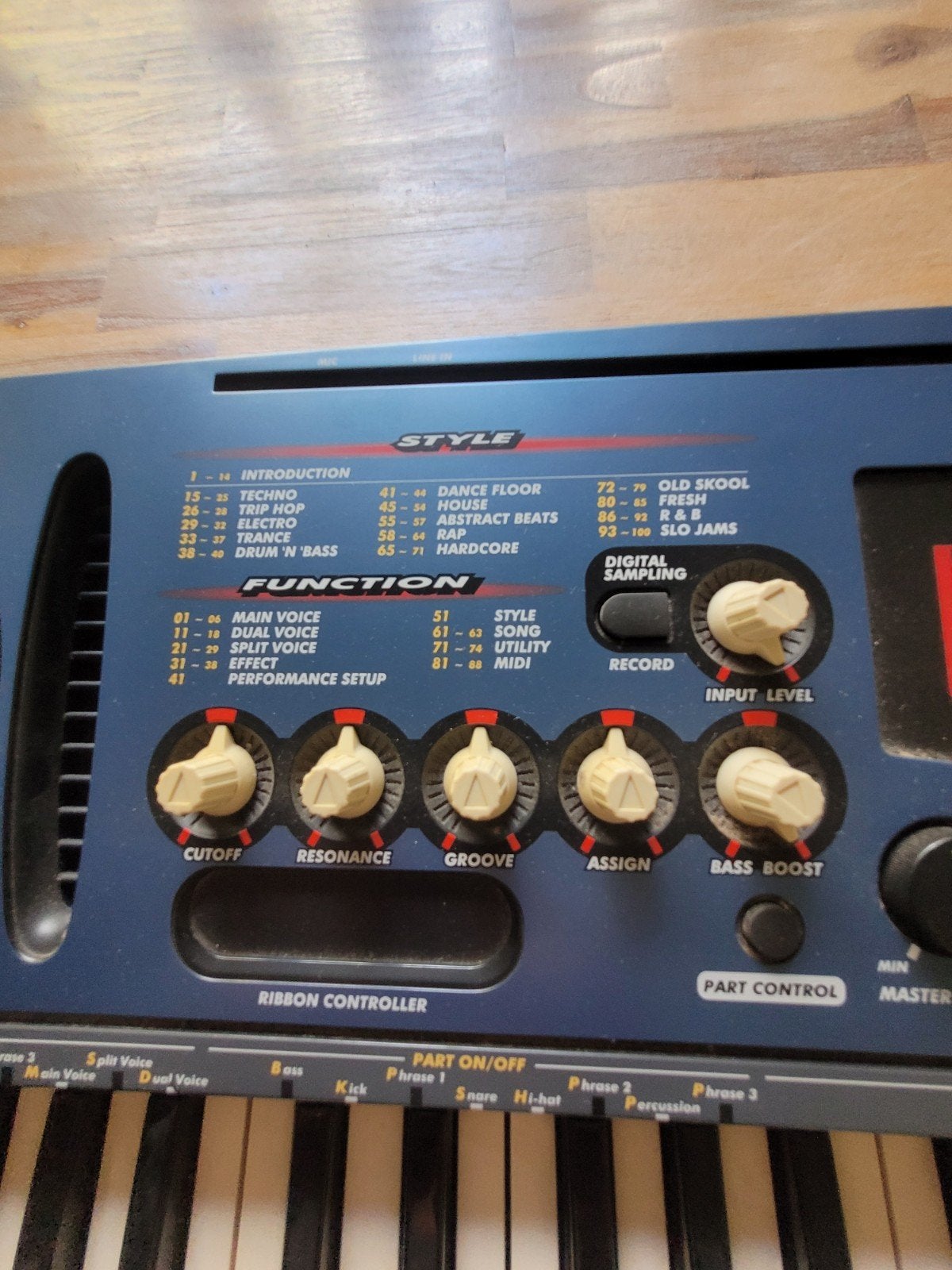 Foto 3 van Yamaha DJX Keyboard - Digitale Dance Music Workstation