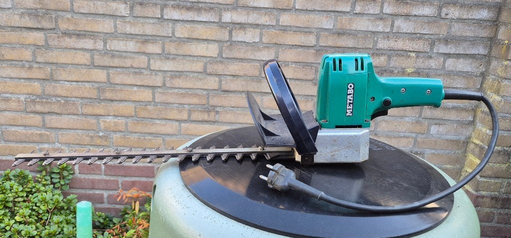 Metabo heggenschaar., Ophalen of Verzenden, Gebruikt, Elektrisch