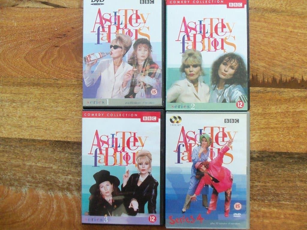 ABSOLUTELY FAMOUS SETIE 1t/m 4., Engels, Nederlands, Seizoen 1, Ophalen of Verzenden