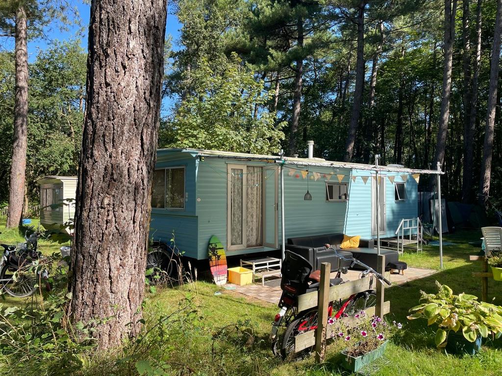 Gezellige stacaravan te huur op Bakkum met Pinksteren!, Caravans en Kamperen, Stacaravans, Tot en met 4