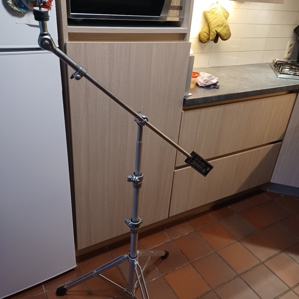 Sonor protec aluminium bekken stand voor uw drumstel, Muziek en Instrumenten, Ophalen of Verzenden, Gebruikt, Drums of Percussie