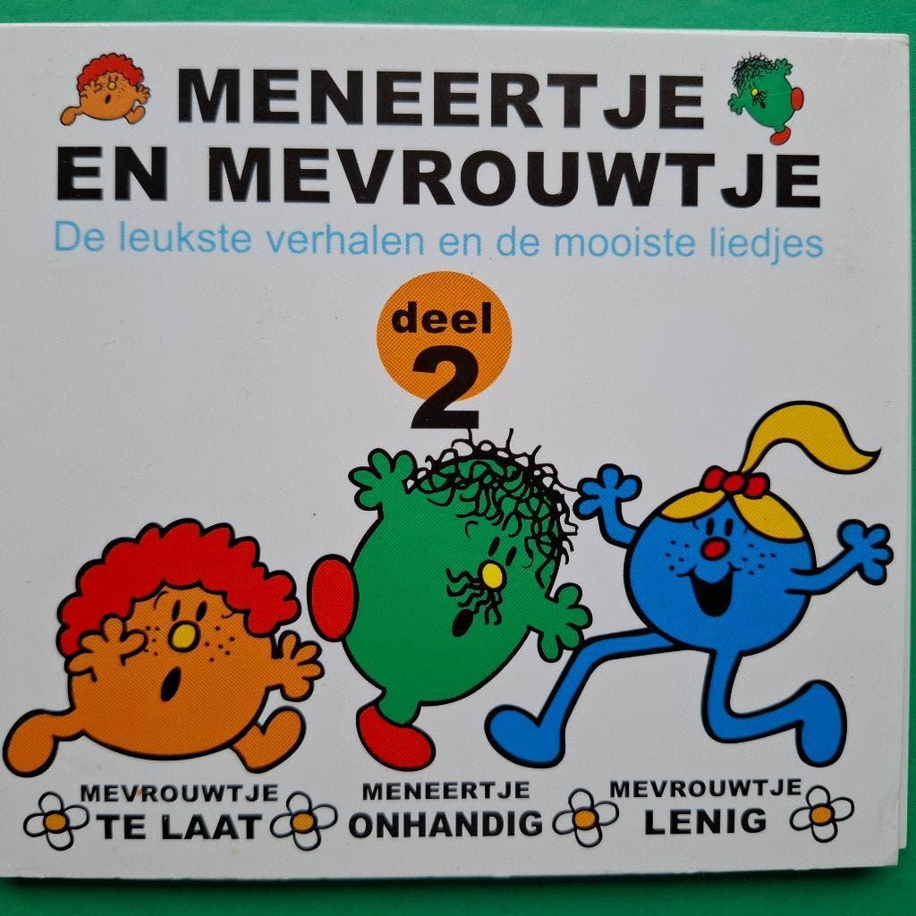 CD - MENEERTJE EN MEVROUWTJE - DEEL 2, Ophalen of Verzenden, Zo goed als nieuw, Overige typen, 3 tot 5 jaar