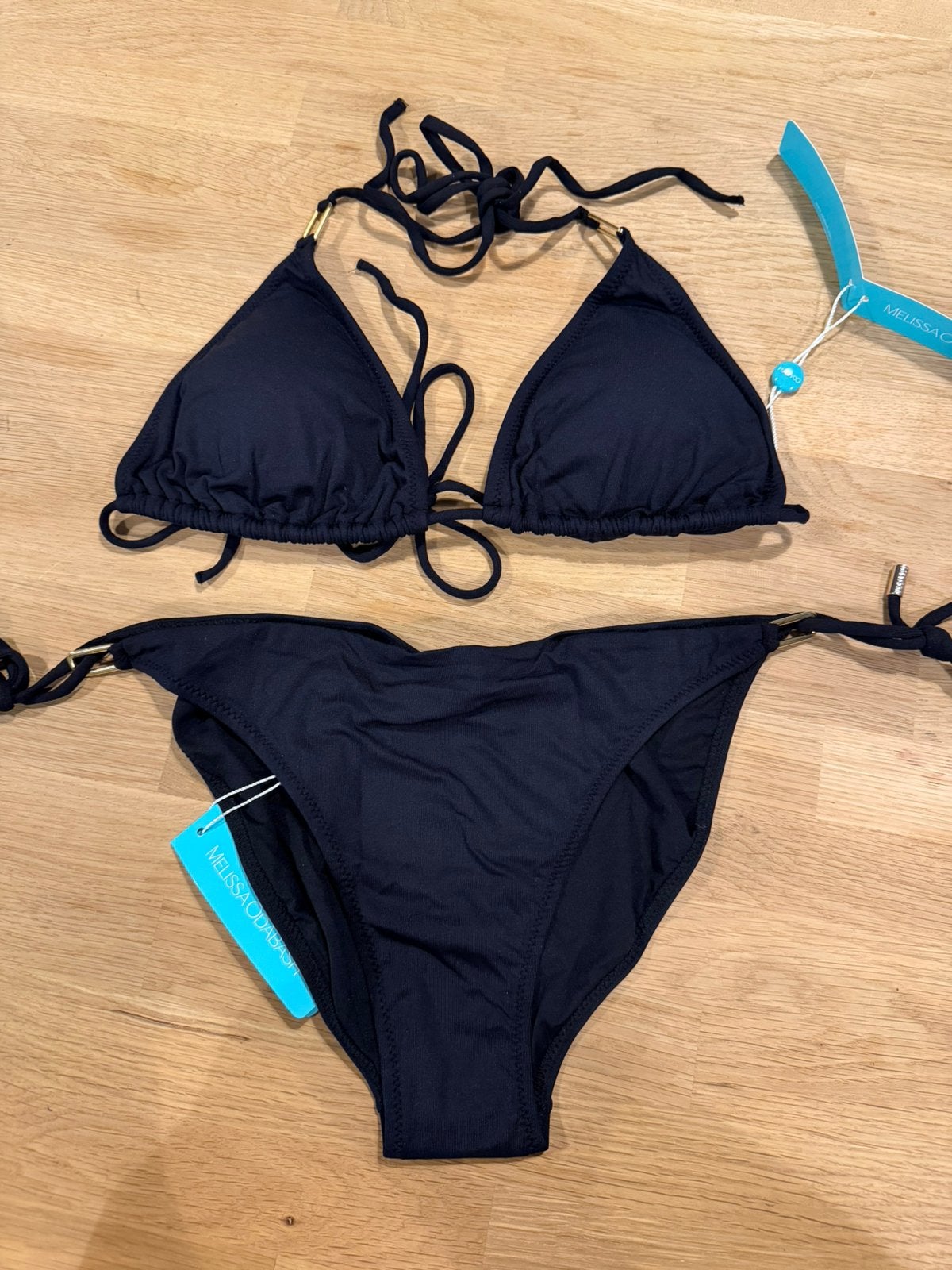 Melissa Odabash bikini 40 NIEUW!! Nieuwprijs €299, Ophalen of Verzenden, Nieuw, Zwart, Bikini